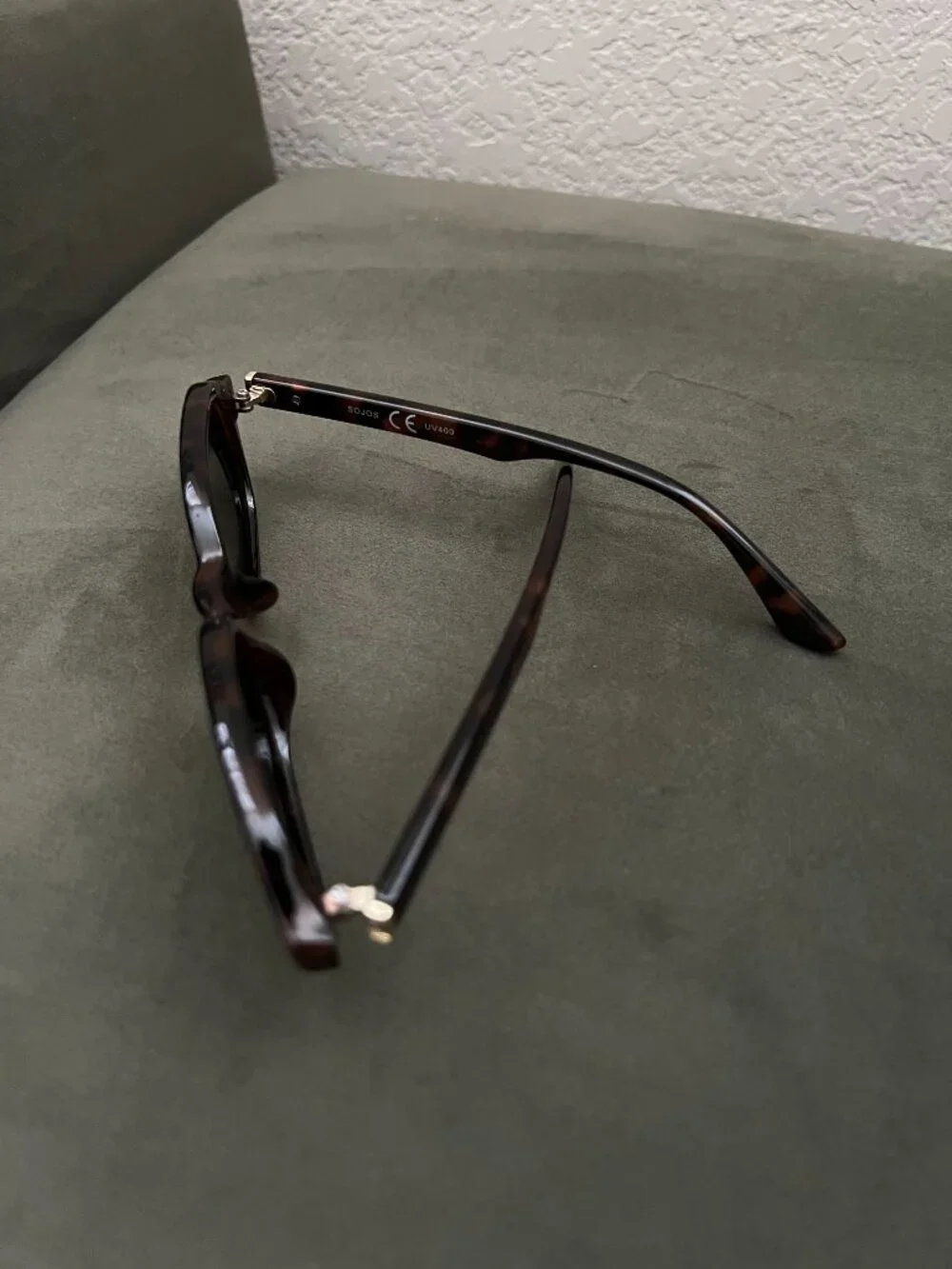 SOJOS Oval Tortoise Sunglasses